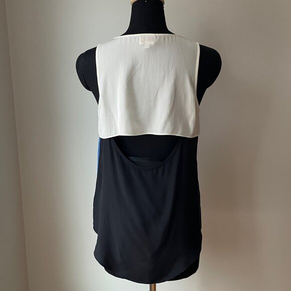 Parker Colourblock Silk Tank - Picture 2 of 13
